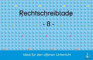 Rechtschreiblade - ß