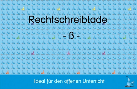 Rechtschreiblade - &szlig; - Barbara Holub