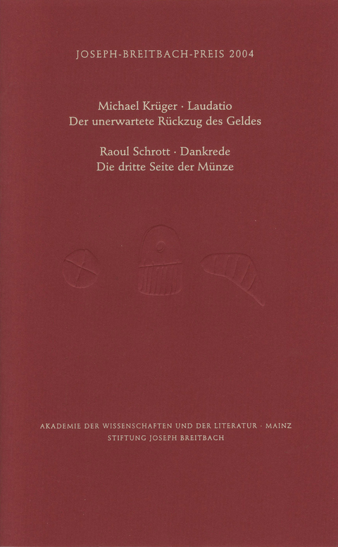 Joseph-Breitbach-Preis 2004 - Michael Kr&uuml;ger, Raoul Schrott