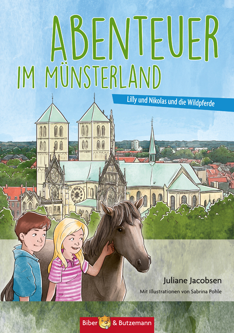 Abenteuer im M&uuml;nsterland - Lilly, Nikolas und die Wildpferde - Juliane Jacobson