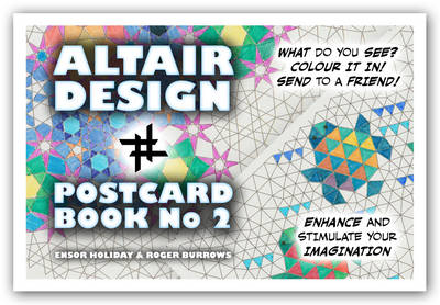 Altair Design Pattern Postcard - Ensor Holiday
