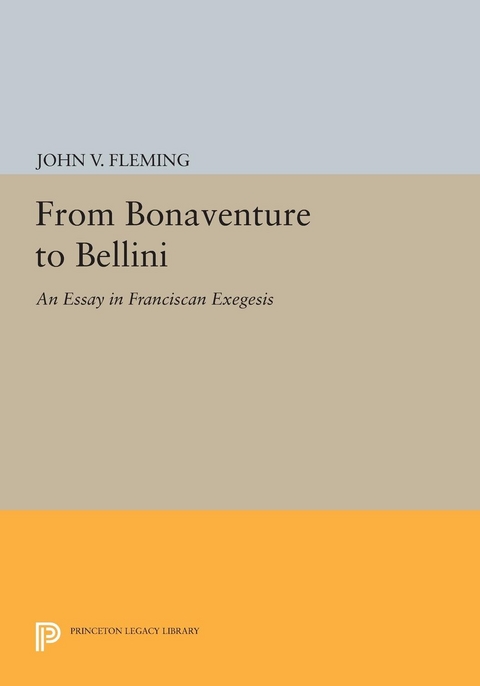 From Bonaventure to Bellini - John V. Fleming