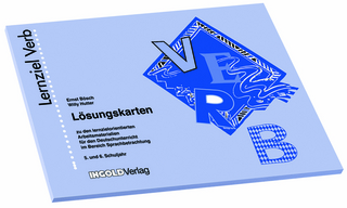 Lernziel Verb - Lösungskarten