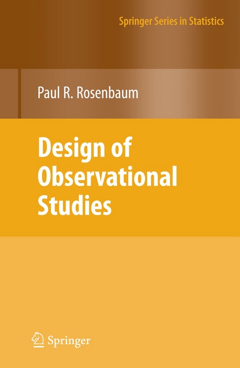 Design of Observational Studies - Paul R. Rosenbaum
