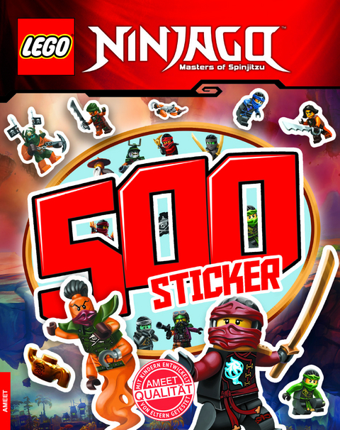 LEGO&reg; NINJAGO&trade; 500 Sticker Band 2