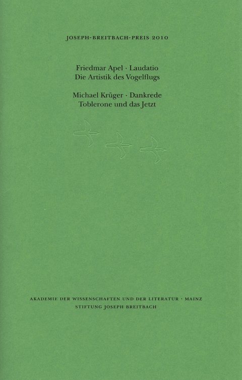Joseph-Breitbach-Preis 2010 - Friedmar Apel, Michael Kr&uuml;ger