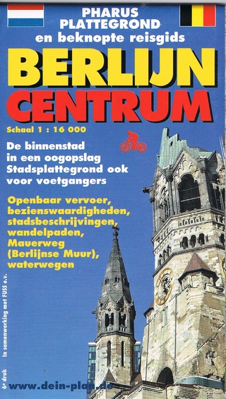 Pharus Plattegrond en beknopte reisgids Berlijn Centrum