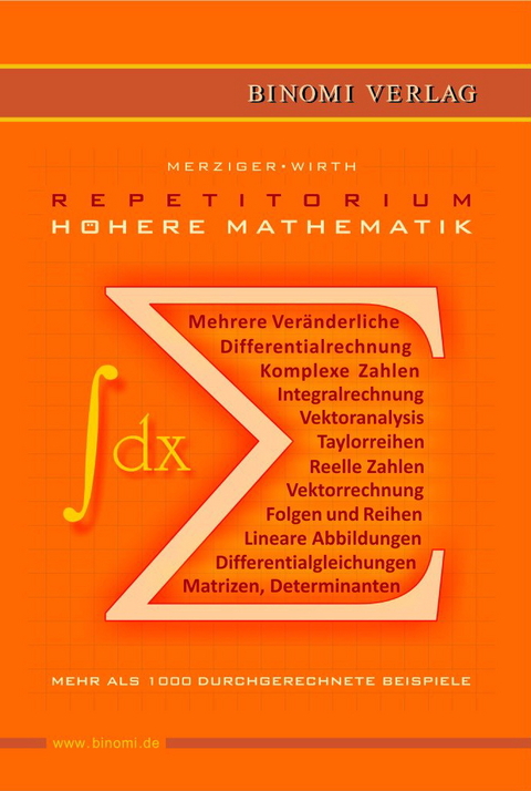 Repetitorium Höhere Mathematik - Gerhard Merziger