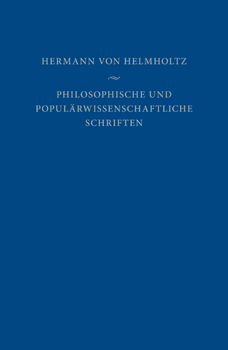 Philosophische und populärwissenschaftliche Schriften