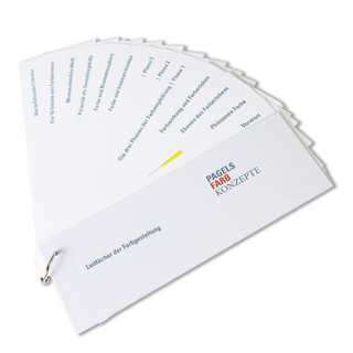 Leitfächer der Farbgestaltung