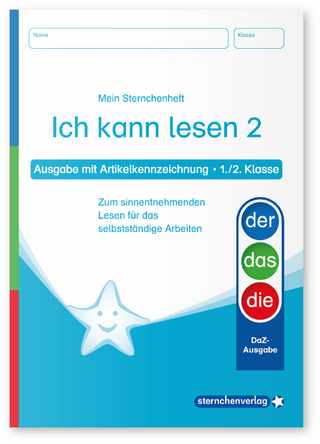 Ich kann lesen 2 Ausgabe mit Artikelkennzeichnung (DaZ) 1. und 2. Klasse