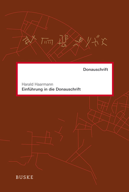 Einführung in die Donauschrift - Harald Haarmann