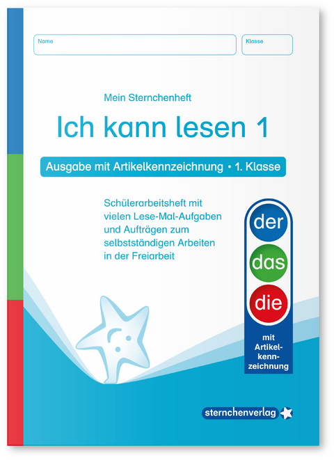 Ich kann lesen 1 - Ausgabe mit Artikelkennzeichnung (DaZ) - 1. Klasse - Katrin Langhans