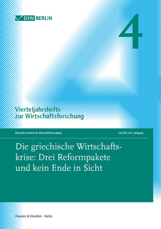 Die griechische Wirtschaftskrise: Drei Reformpakete und kein Ende in Sicht.