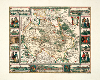 Historische Karte: Rheinpfalz, 1652 (Plano)
