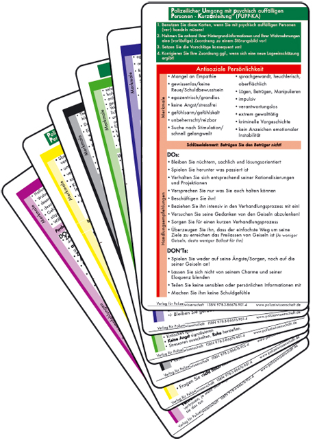 Einsatzkarten psychisch Kranke - Dietmar Heubrock