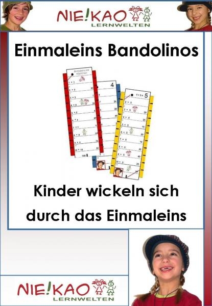 Freiarbeit - Kinder wickeln sich durch das Einmaleins - Steffi Kiel