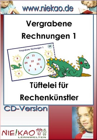 Vergrabene Zahlen 1 - Tüftelei für Rechenkünstler