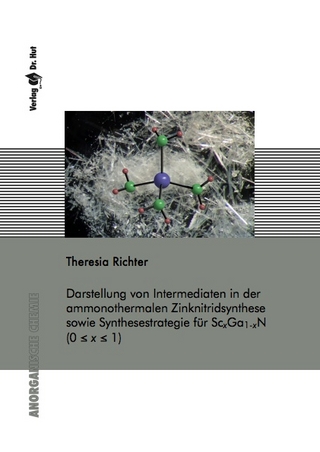 Darstellung von Intermediaten in der ammonothermalen Zinknitridsynthese sowie Synthesestrategie für ScxGa1–xN (0 <= x <= 1)