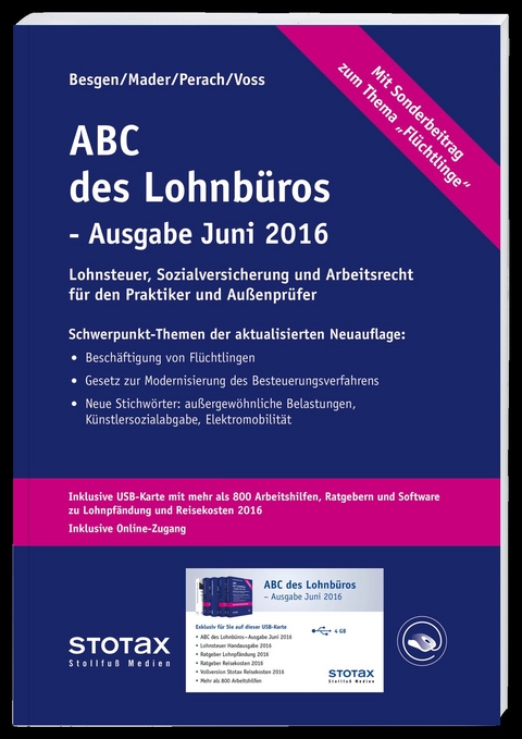 ABC des Lohnb&uuml;ros Ausgabe Juni 2016 - Klaus Mader, Detlef Perach, Rainer Voss, Dietmar Besgen