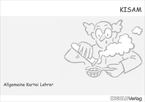 KISAM Versuchskartei Lehrer 7-9, allgemeine Kartei - Hansjürg Hutzli