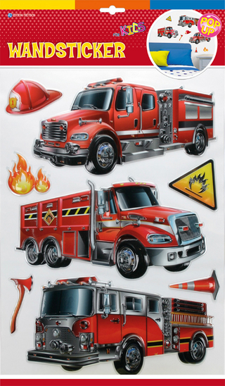 Wandsticker Feuerwehr