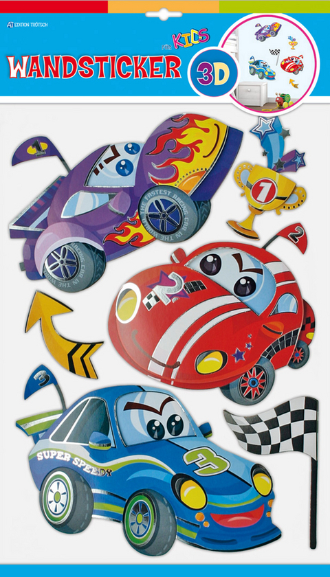 Wandsticker Kleine Flitzer