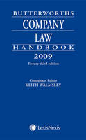 Butterworths Company Law Handbook - Keith Walmsley