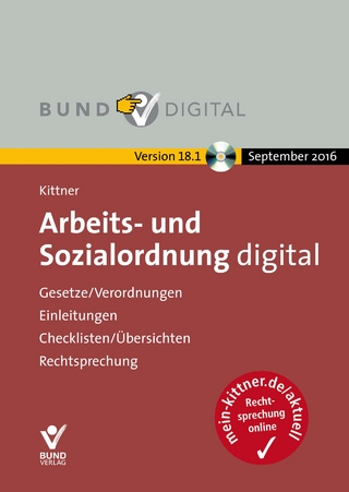 Arbeits- und Sozialordnung digital Version 18.1