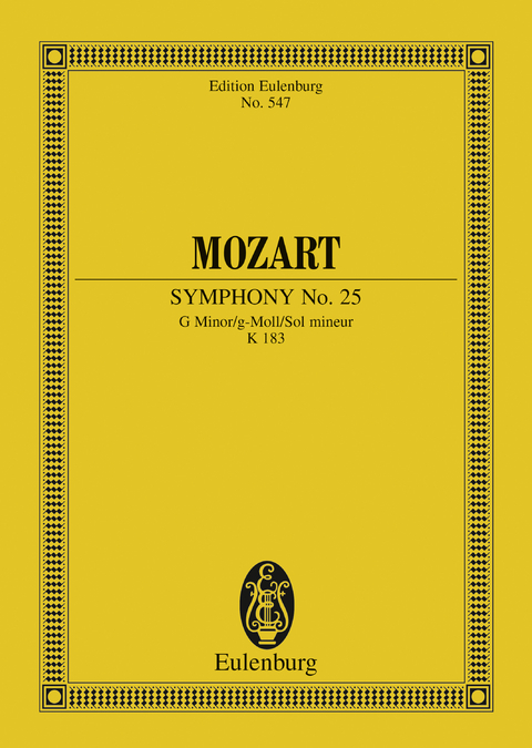 Symphony No. 25 G minor - Wolfgang Amadeus Mozart