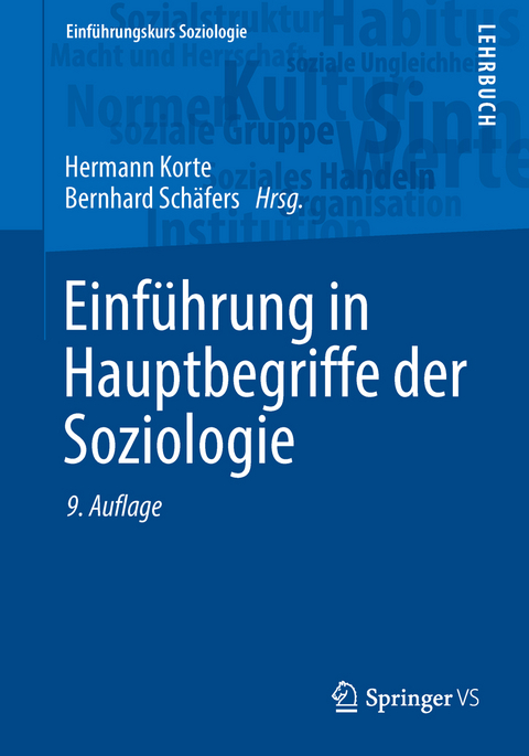 Einführung in Hauptbegriffe der Soziologie - 