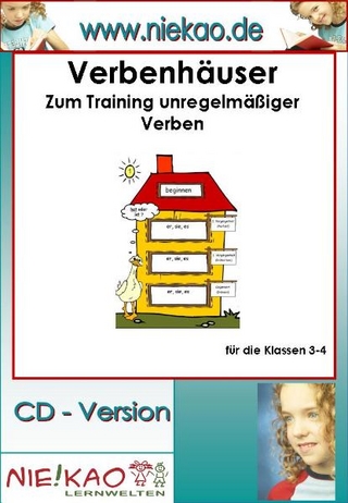 Verbenhäuser - unregelmäßige Verben trainieren mit Spaß