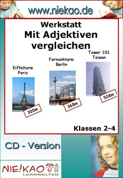 Werkstatt "Mit Adjektiven vergleichen" Lernen mit Spa&szlig; - Birgit Ammesd&ouml;rfer