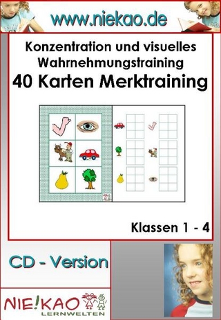 Wahrnehmungsförderung - Merktraining