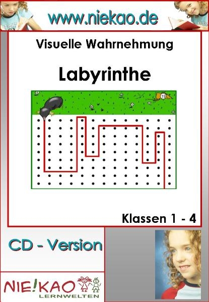 Wahrnehmungsf&ouml;rderung - Labyrinth 1 - 