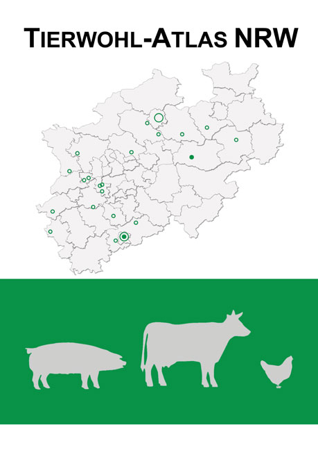 Tierwohl-Atlas NRW - Julia Steinhoff-Wagner, Bernadette Bothe, Simone Schmid, Sophia R. Kellner, Mechthild Freitag, Brigitte Petersen