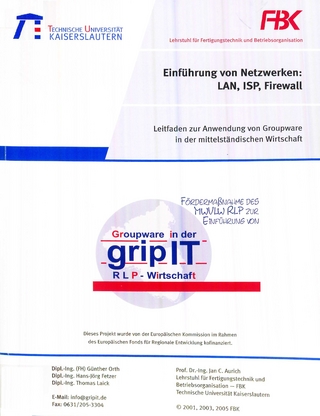 Leitfaden zur Anwendung von Groupware in der mittelständischen Wirtschaft / Einführung von Netzwerken