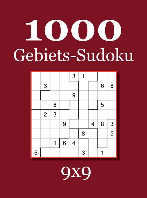 1000 Gebiets-Sudoku 9x9 - David Badger