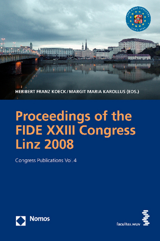 Proceedings of the FIDE XXIII Congress Linz 2008