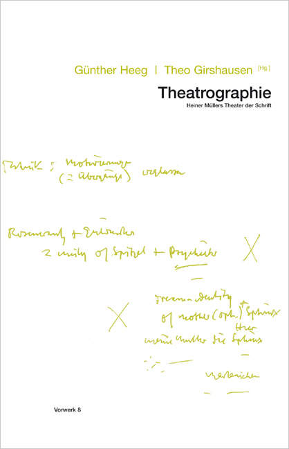 Theatrographie - 