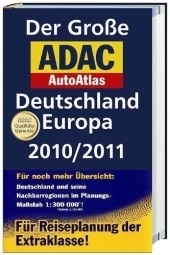Der Gro&szlig;e ADAC AutoAtlas Deutschland/Europa 2010/2011
