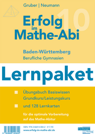 Erfolg im Mathe-Abi 2010 Lernpaket Baden-Württemberg Berufliches Gymnasium