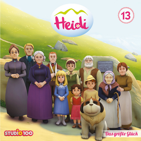 Heidi - Das größte Glück u.a. (CGI), 1 Audio-CD