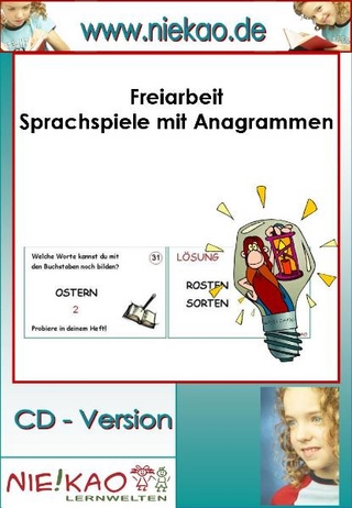 Freiarbeit - Kartei Anagramme