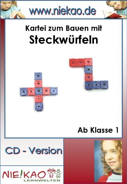 Kartei - Bauen mit Steckw&uuml;rfeln - 