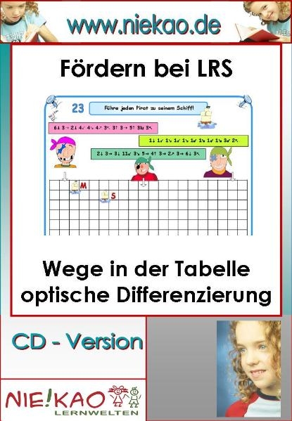 F&ouml;rdern bei LRS - Wege in der Tabelle - Birgit Ammesd&ouml;rfer