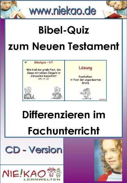 Bibel-Quiz zum NT  Differenzieren im Fachunterricht - Verena Weber
