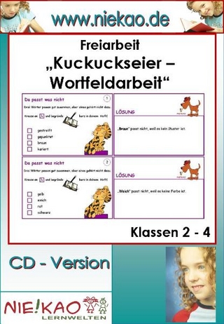 Freiarbeit - Kartei Kuckuckseier - Wortfeldarbeit