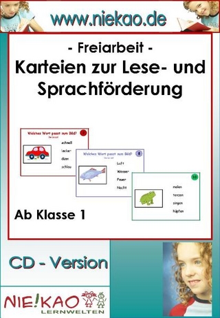 Freiarbeit – Karteien zur Lese- und Sprachförderung