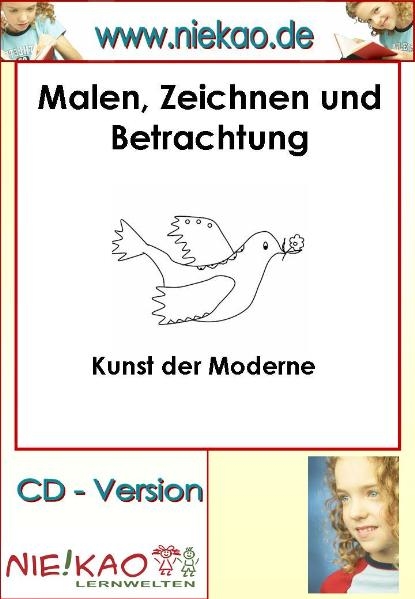 Kunst der Moderne Malen Zeichnen Bildbetrachtung - Katrin Rudloff